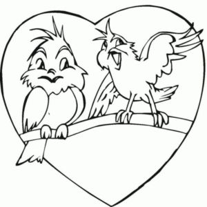 Disegno di San Valentino da stampare e colorare 134 Disegno di San Valentino da stampare e colorare 134