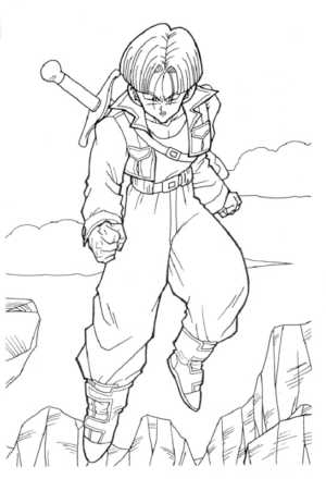 Disegno di Dragon Ball da stampare e colorare 62