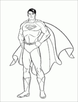 Disegni di Superman da colorare