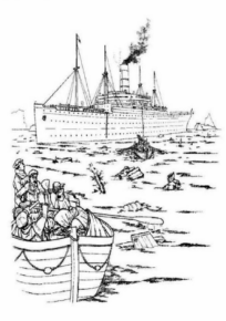 Disegno di Titanic da stampare e colorare 24