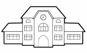 Disegno di casa da stampare e colorare 20