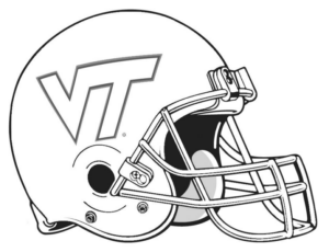 Disegno di football americano da stampare e colorare 96