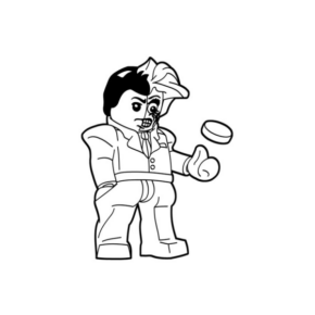 Disegno di LEGO Batman da stampare e colorare 15