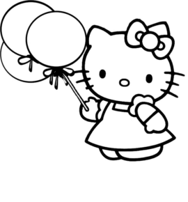 Disegno di Hello Kitty da stampare e colorare 36