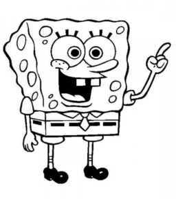 Disegno di Spongebob da stampare e colorare 78