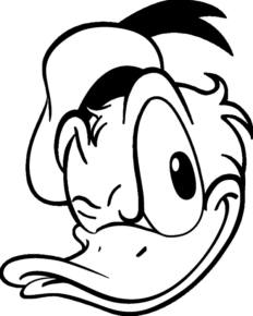 Disegno di Paperino da stampare e colorare 67