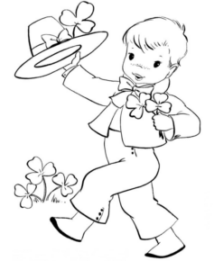 Disegno di bambino da stampare e colorare 72