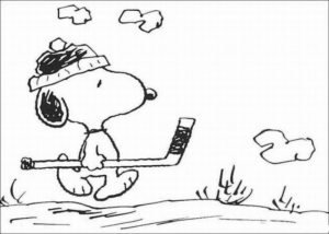Disegno di Snoopy da stampare e colorare 59