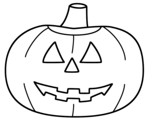 Disegno di zucca di Halloween da stampare e colorare 166 Disegno di zucca di Halloween da stampare e colorare 166