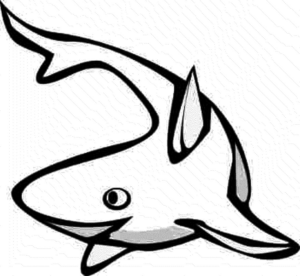 Disegno di delfino da stampare e colorare 69
