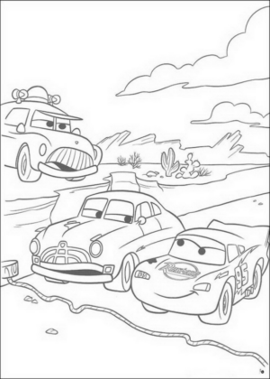 Disegno di Cars da stampare e colorare 172