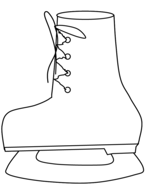 Disegno di pattinaggio da stampare e colorare 19