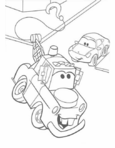 Disegno di Cars da stampare e colorare 255