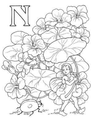 Disegno di fata da stampare e colorare 26
