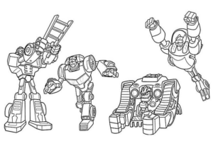 Disegno di Transformers da stampare e colorare 91
