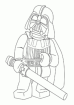 Disegni di Lego Star Wars da colorare