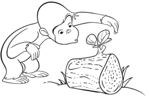 Disegno di Curioso come George da stampare e colorare 2