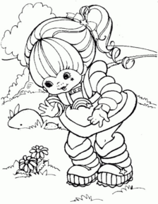 Disegno di Fragolina da stampare e colorare 9