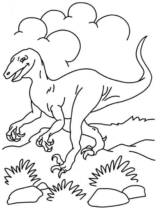 Disegni di Velociraptor da colorare