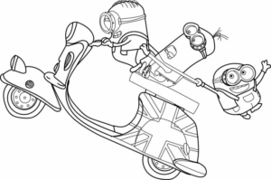 Disegno di Cattivissimo me – Minions da stampare e colorare 91 Disegno di Cattivissimo me – Minions da stampare e colorare 91