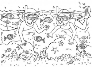 Disegno di mare da stampare e colorare 66