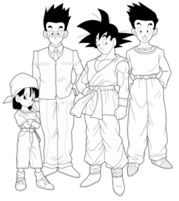 Disegno di Dragon Ball da stampare e colorare 64