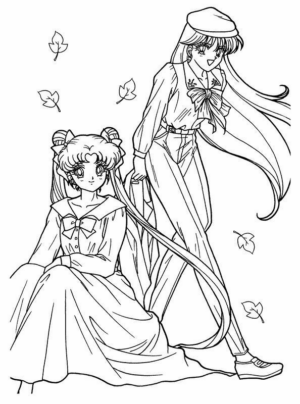 Disegno di Sailor Moon da stampare e colorare 32