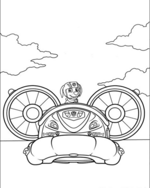 Disegno di Paw Patrol – Cane pompiere da stampare e colorare 53 Disegno di Paw Patrol – Cane pompiere da stampare e colorare 53