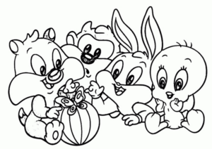 Disegno di Bugs Bunny da stampare e colorare 37