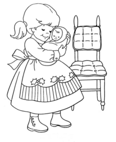 Disegno di bambino da stampare e colorare 8