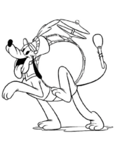 Disegni di Pippo da colorare
