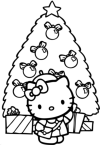 Disegno di Hello Kitty da stampare e colorare 96