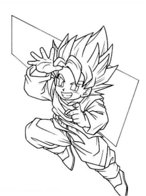Disegno di Dragon Ball da stampare e colorare 66