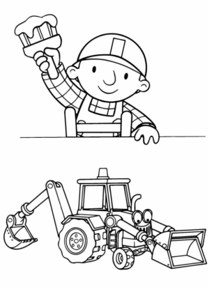 Disegno di Bob aggiustatutto da stampare e colorare 41
