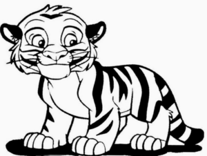 Disegno di tigre da stampare e colorare 33