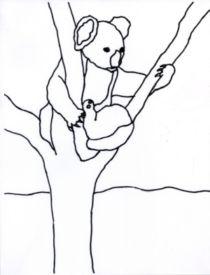 Disegno di koala da stampare e colorare 18