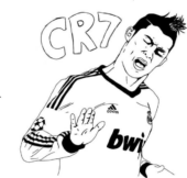 Disegni di Calciatori Professionisti da colorare