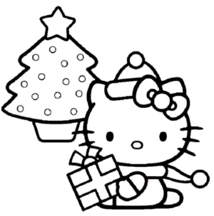 Disegno di Hello Kitty da stampare e colorare 93