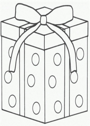 Disegno di regalo da stampare e colorare 45