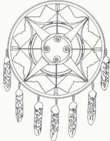 Disegno di acchiappasogni da stampare e colorare 35