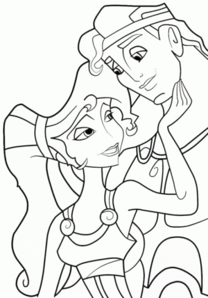 Disegno di Hercules da stampare e colorare 3