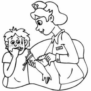 Disegno di infermiere da stampare e colorare 7