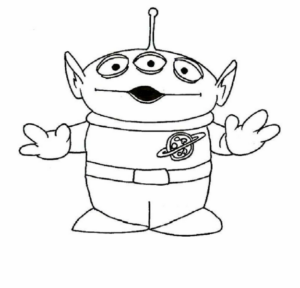 Disegno di Toy Story da stampare e colorare 101
