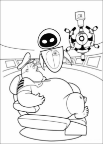 Disegno di Wall-E da stampare e colorare 49
