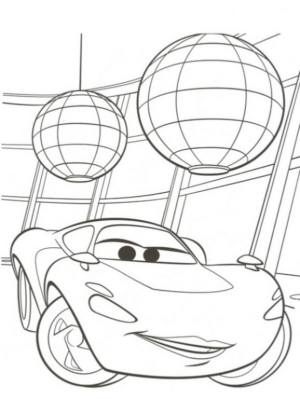 Disegno di Cars da stampare e colorare 143