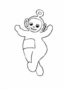Disegno di Teletubbies da stampare e colorare 6