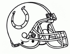 Disegno di football americano da stampare e colorare 4