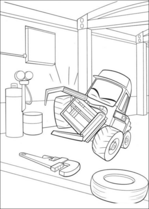 Disegno di Cars da stampare e colorare 281