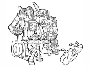 Disegno di Transformers da stampare e colorare 82