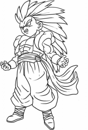 Disegno di Dragon Ball da stampare e colorare 152